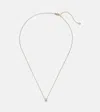 Stone And Strand Essential 14kt Gold Necklace With Diamonds In Gold