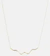 Stone And Strand Harbor Lights 10kt Gold Necklace With Diamonds In Gold