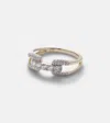 Stone And Strand Harness 14kt Gold Ring With Diamonds In Gold