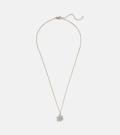 Stone And Strand Magnolia 14kt Gold Necklace With Diamonds