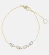 Stone And Strand Muse 10kt Gold Bracelet With Diamonds In Gold