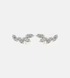 Stone And Strand Muse Tiara 10kt Gold Earrings With Diamonds In Gold