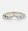 STONE AND STRAND MUSE TIARA 10KT GOLD RING WITH DIAMONDS