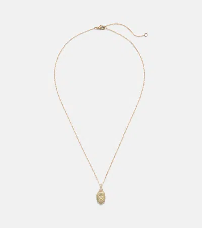 Stone And Strand Northern Star 10kt Gold Necklace With Diamond