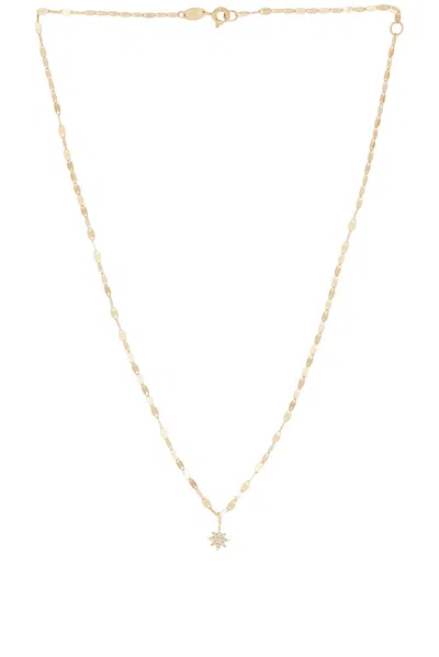Stone And Strand Pave Northern Star Choker Necklace In Gold