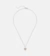 Stone And Strand Piece Of My Heart Sparkle 14kt Gold Necklace With Diamonds In Gold
