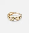 Stone And Strand Puffed Maritime 14kt Gold Ring