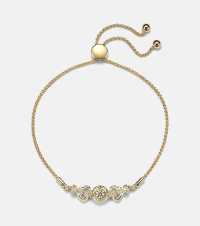 Stone And Strand Rossellini 14kt Gold Bracelet With Diamonds
