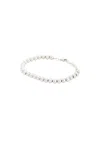 Stone And Strand Silver Ball Bracelet In Sterling Silver