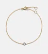 Stone And Strand The Alibi 10kt Gold Bracelet With Diamond In Gold