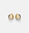 Stone And Strand Ultra Puff 14kt Gold Huggies In Gold