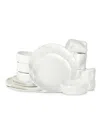Stone By Mercer Project Atik 16pc Dinnerware Set In White