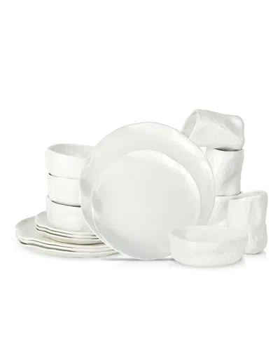 STONE BY MERCER PROJECT ATIK 16 PC. DINNERWARE SET, SERVICE FOR 4
