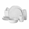 Stone By Mercer Project Hekonda 16-pc. Stoneware Dinnerware Set In White
