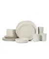 Stone By Mercer Project Hekonda 32-pc. Stoneware Dinnerware Set In Neutral