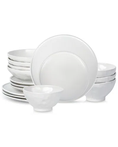 Stone By Mercer Project Nendo 16pc Stoneware Dinnerware Set