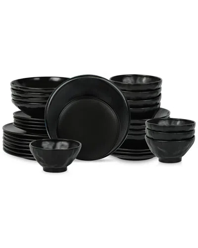 STONE BY MERCER PROJECT STONE BY MERCER PROJECT NENDO 32PC STONEWARE DINNERWARE SET