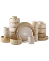Stone By Mercer Project Stone Lain By Mercer Project Shosai 32pc Stoneware Dinnerware Set