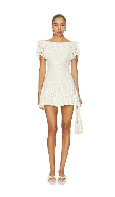 Stone Cold Fox Calla 원피스 In White