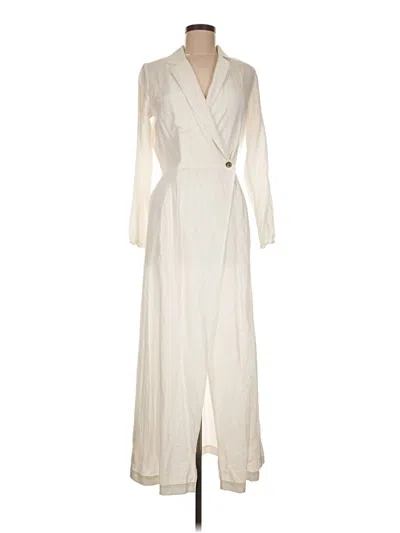 Pre-owned Stone Cold Fox Casual Dress In Ivory