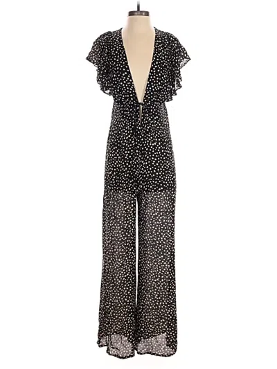 Pre-owned Stone Cold Fox Jumpsuit In Black