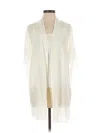 Stone Cold Fox Kimono In Ivory