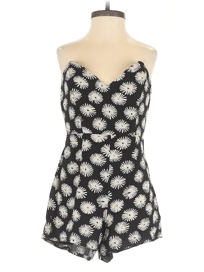 Pre-owned Stone Cold Fox Romper In Black