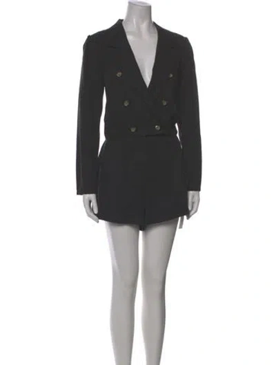 Pre-owned Stone Cold Fox Romper In Gray