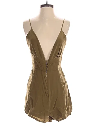 Pre-owned Stone Cold Fox Romper In Green