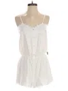 Stone Cold Fox Romper In White