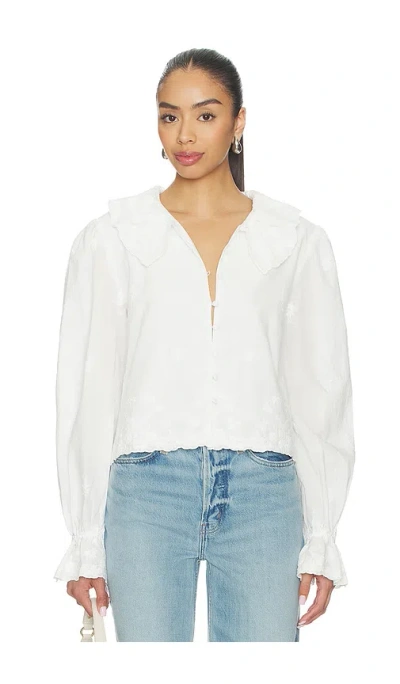 Stone Cold Fox X Revolve Abigail Top In White
