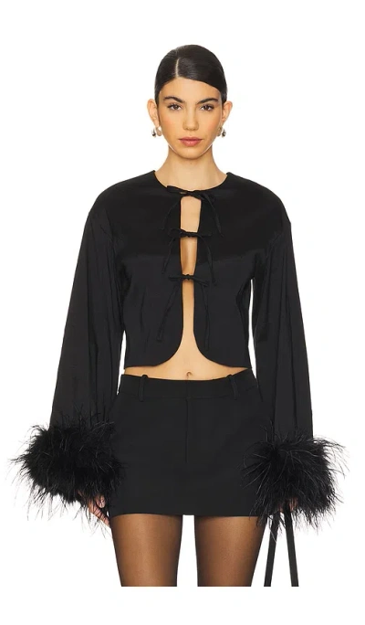 Stone Cold Fox X Revolve Alice Top In Black