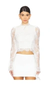 Stone Cold Fox X Revolve Allure Top In 화이트