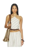 Stone Cold Fox X Revolve Amelia Top In White