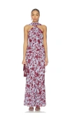 Stone Cold Fox X Revolve Avery Gown In Multi