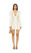 Stone Cold Fox X Revolve Bobby Mini Dress In 象牙白