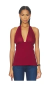 Stone Cold Fox X Revolve Bryce Top In Burgundy