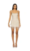 Stone Cold Fox X Revolve Caroline Mini Dress In Silver