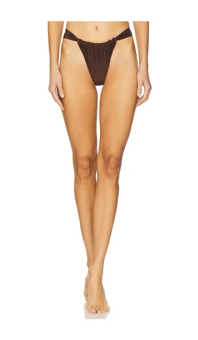 Stone Cold Fox X Revolve Celeste Bottom In Chocolate Brown