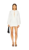 Stone Cold Fox X Revolve Chloe Mini Dress In 白色