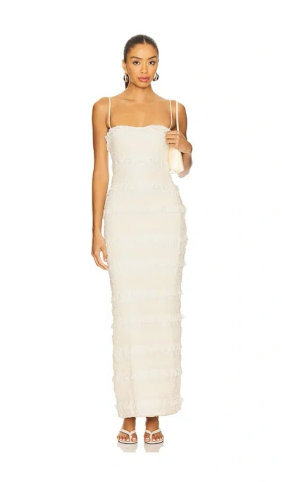 Stone Cold Fox X Revolve Faye Maxi Dress In Ivory