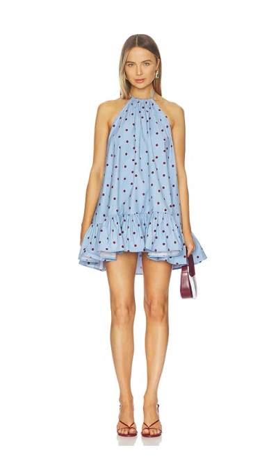 Stone Cold Fox X Revolve Florence Mini Dress In Blue