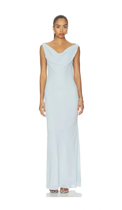 Stone Cold Fox X Revolve Gaia Maxi Dress In Blue