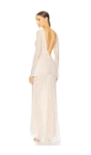 Stone Cold Fox X Revolve Luna Gown In 白色