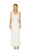 Stone Cold Fox X Revolve Miley Jacquard Gown In White