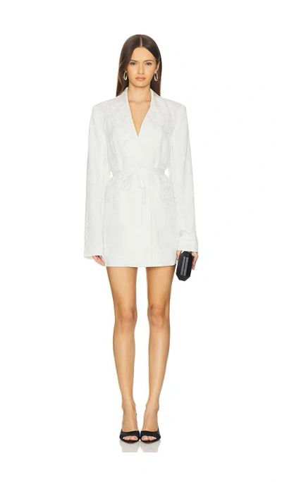 Stone Cold Fox X Revolve Tanya Blazer Dress In White