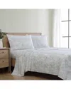 Stone Cottage 200 Thread Count Hawley Floral Cotton Percale Sheet Set