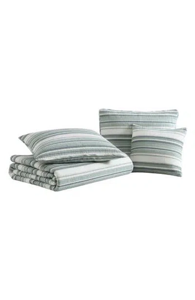 Stone Cottage Fresno Quilt & Sham Set In Green