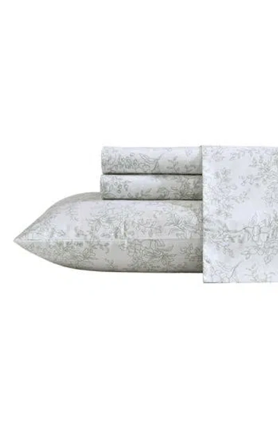 Stone Cottage Hawley Floral Print 200 Thread Count Cotton Percale Sheet Set