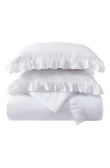 Stone Cottage Larissa Cotton Comforter & Sham Set In White